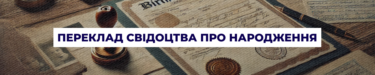 Переклад свідоцтв про народження у Дніпрі — послуги бюро перекладів 'Азбука'