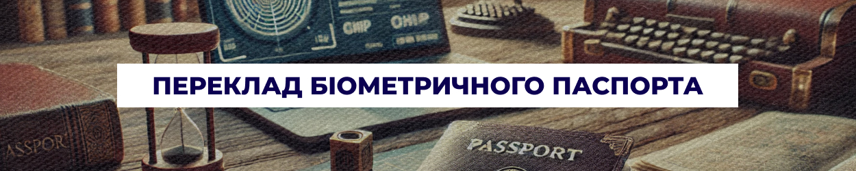Переклад біометричних паспортів у Дніпрі — послуги бюро перекладів 'Азбука'