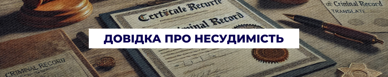 Отримання та переклад довідки про несудимість у Дніпрі — послуги бюро перекладів 'Азбука'