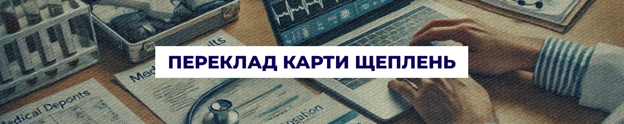 Переклад карти щеплень та довідки про щеплення в Одесі - бюро перекладів 