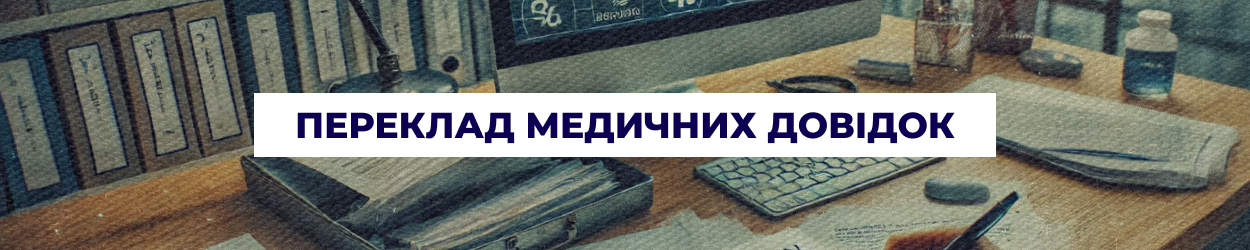 Переклад медичних довідок та виписок в Одесі - бюро перекладів 