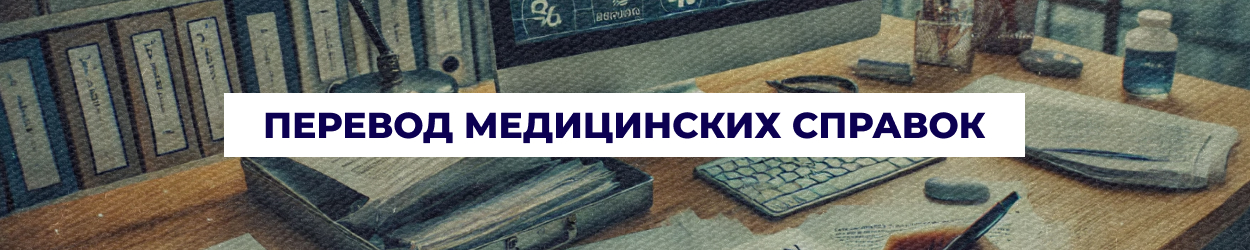 Перевод медицинских справок и выписок в Одессе - бюро переводов