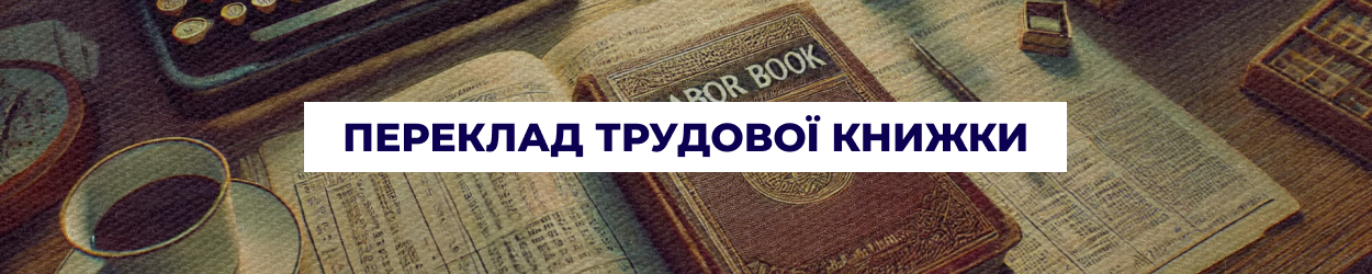 Переклад трудової книжки в Одесі | Бюро перекладів 
