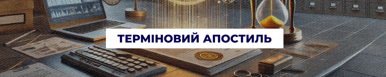 Терміновий апостиль в Одесі - бюро перекладів 