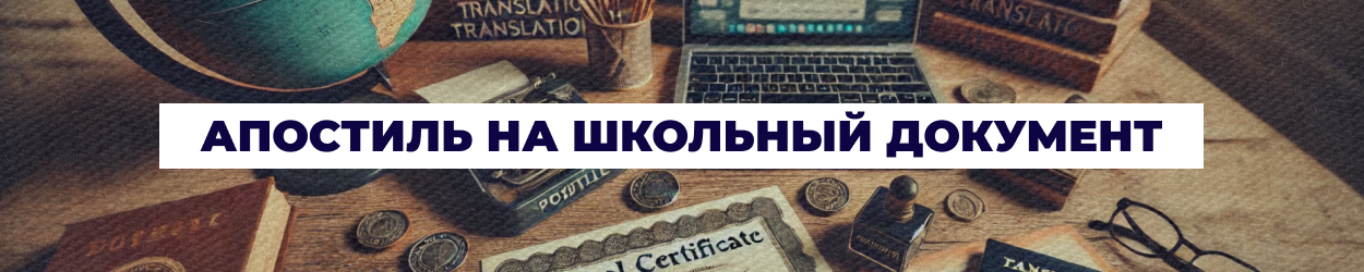 Апостиль на школьный документы в Киеве - бюро переводов
