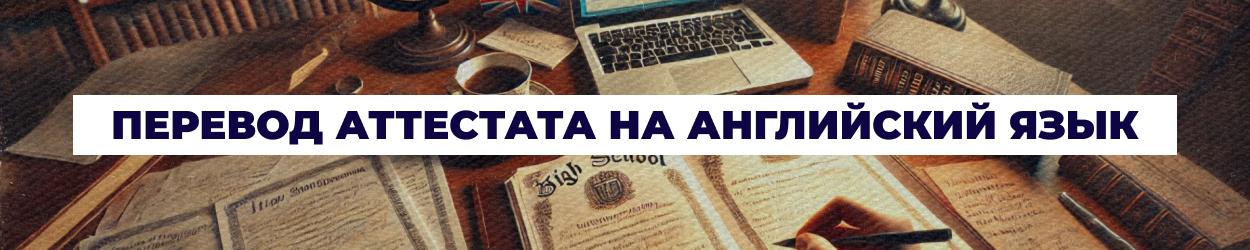 Перевод аттестата на английский язык в Одессе - бюро переводов 