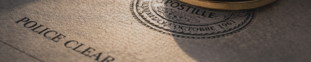 Апостиль довідки про несудимість для використання за кордоном